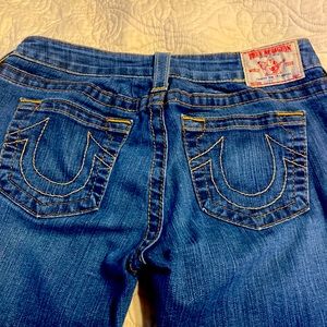 True Religion cropped jeans inseam 24”